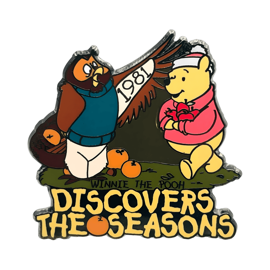 Winnie the Pooh Discovers the Seasons (1981) Disney pin
