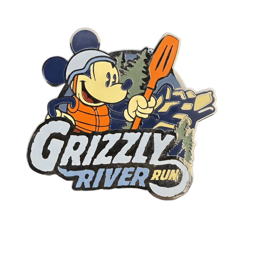 Grizzly River Run - Mickey Mouse with Oar Disney pin