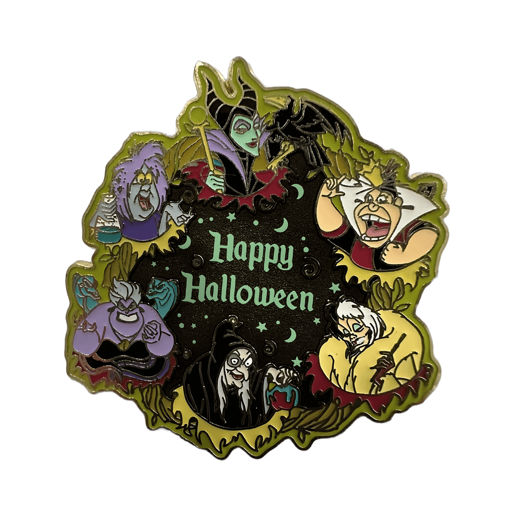 Halloween Villains Disney pin