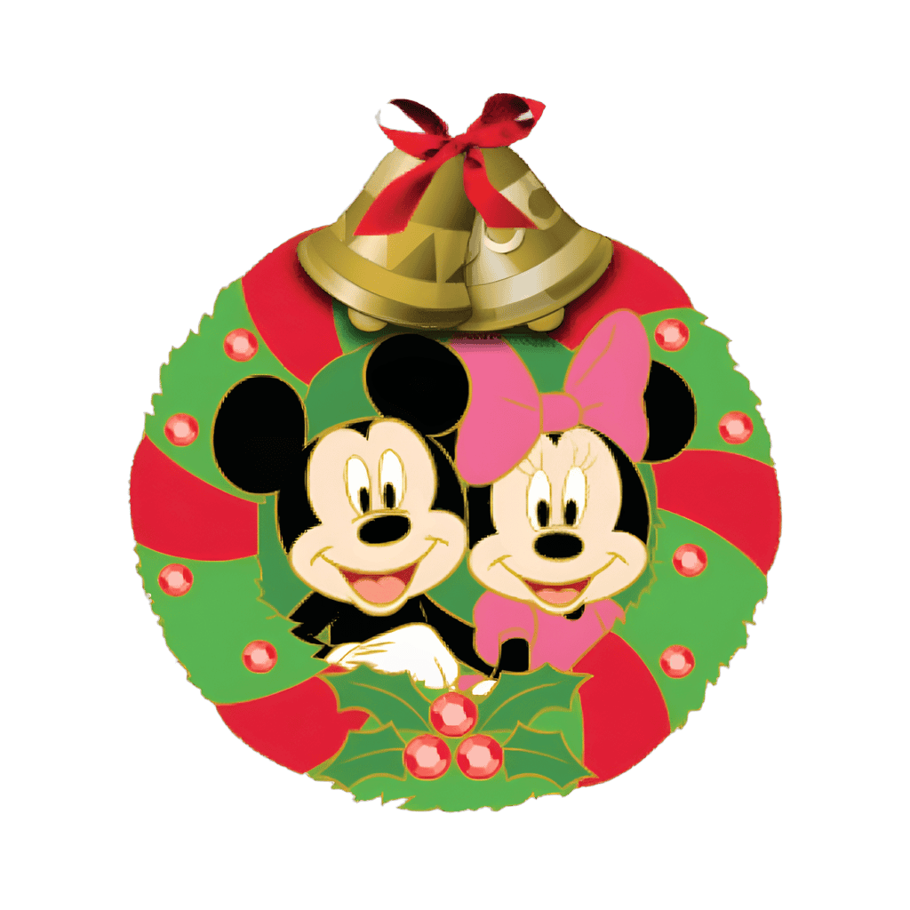 Mickey & Minnie Wreath Disney pin
