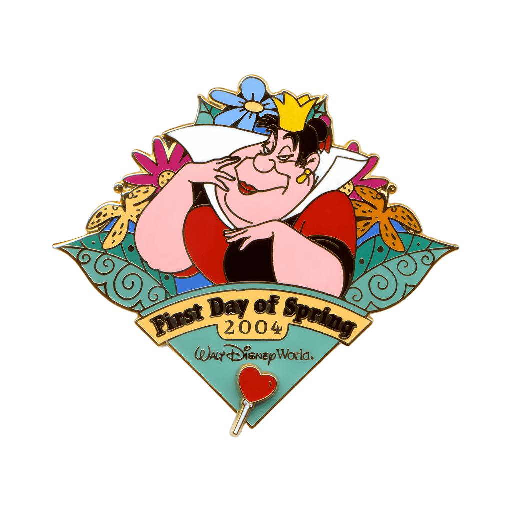 Queen of Hearts First Day of Spring 2004 Disney pin