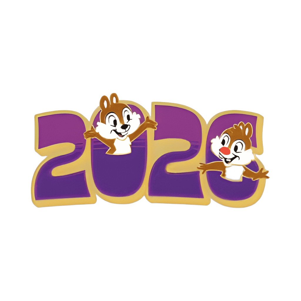 Chip and Dale Disney pin