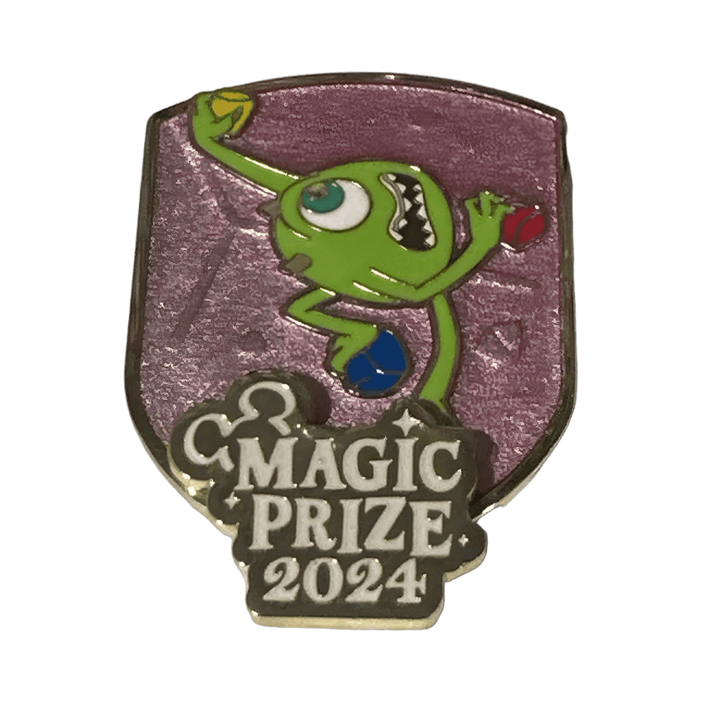 Magic prize 2025 Mike rock climbing Disney pin