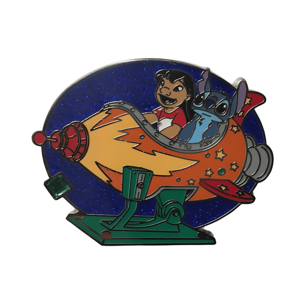 Lilo & Stitch in Rocket Disney pin