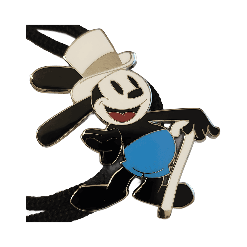 Oswald With Top Hat and Cane Bolo Lanyard Disney pin