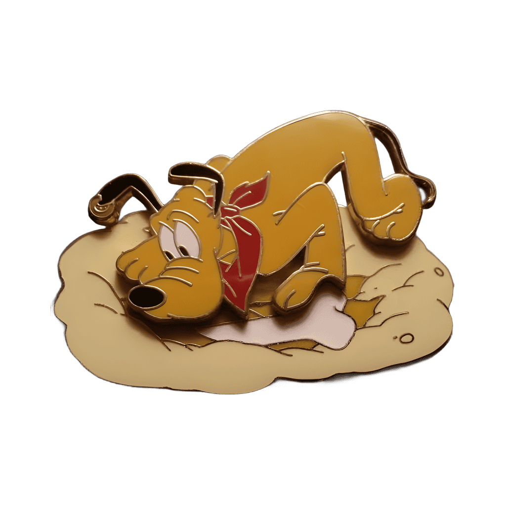 Pluto Digging Up Bone Disney pin