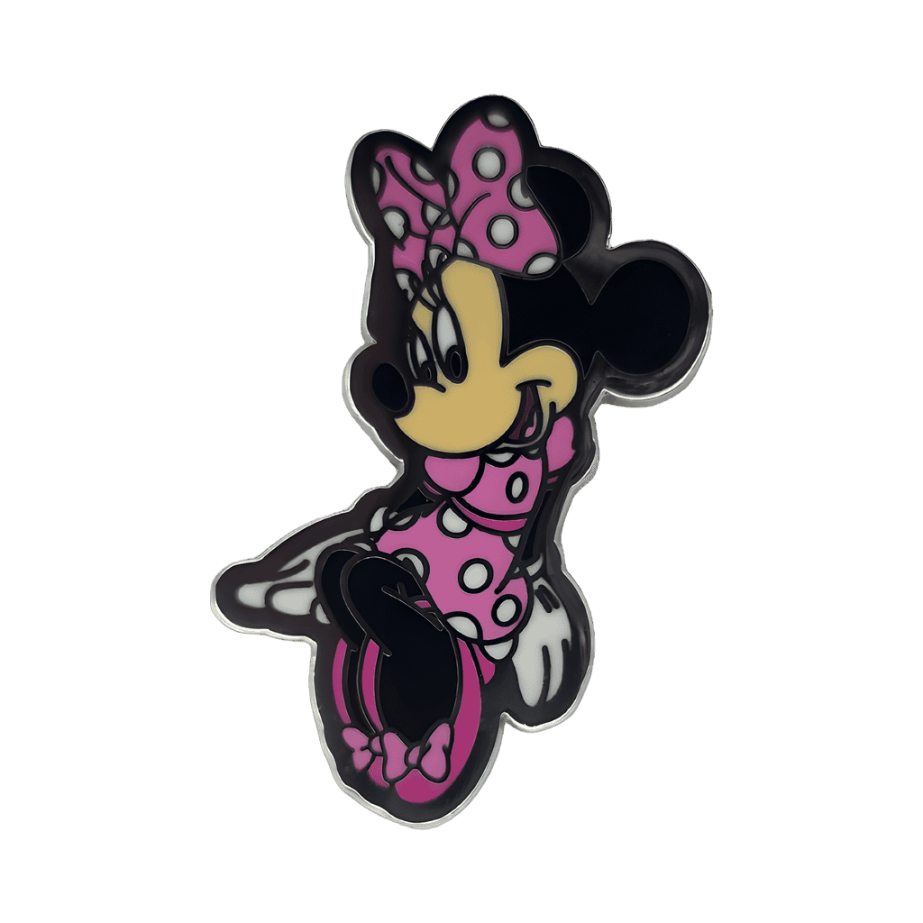 Minnie Sitting in Pink Dress Disney pin