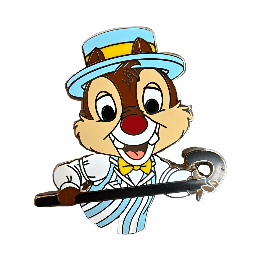Dapper Dan Classic Characters Booster Set - Dale as Light Blue Dapper Dan Disney pin