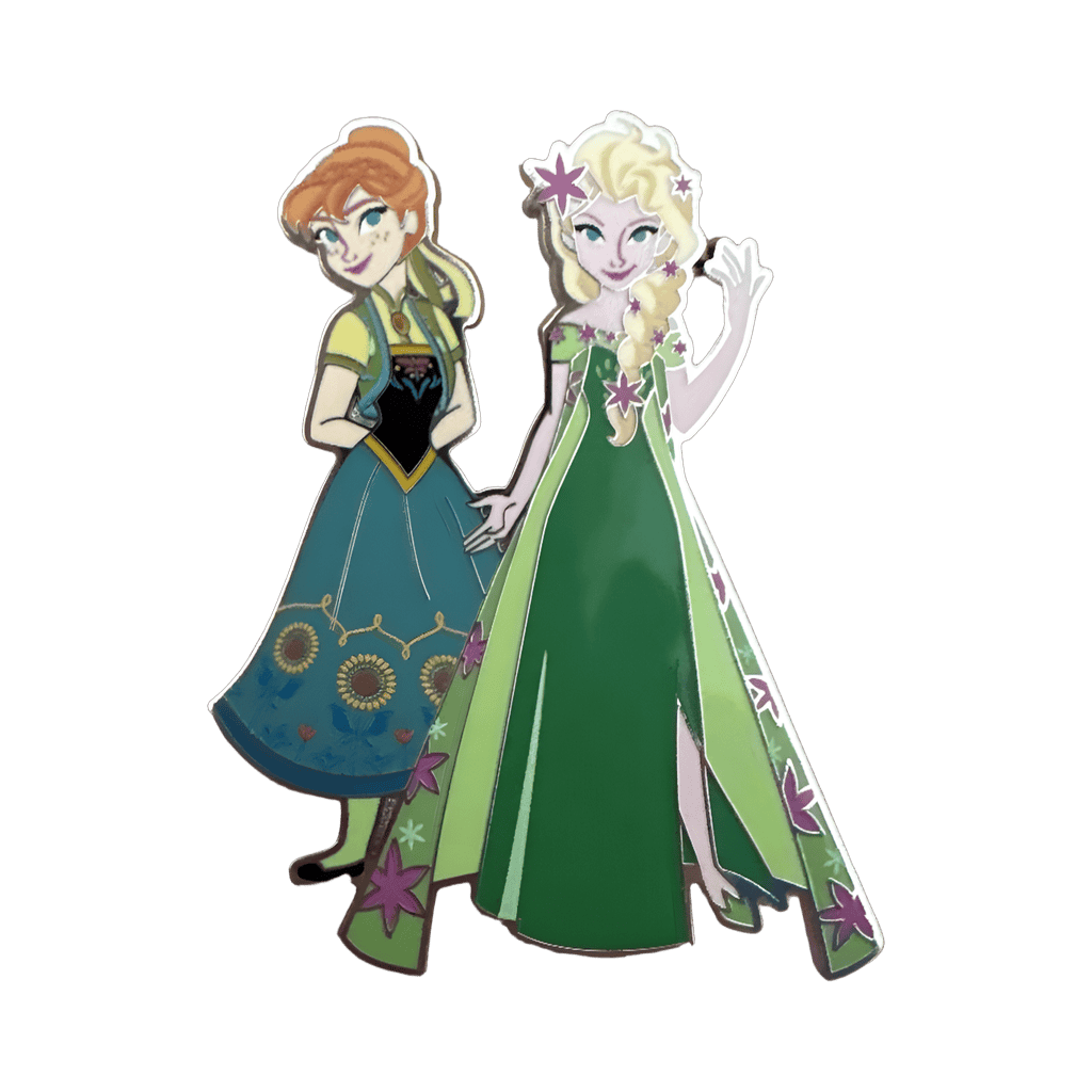 Anna and Elsa Disney pin