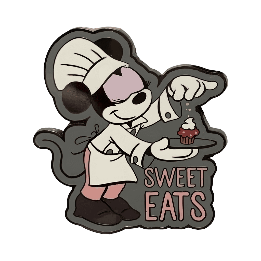 Mickey and Minnie Sayings Set - Sweet Eats Disney pin