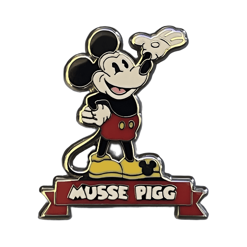 Mickey Musse Pigg Swedish Disney pin