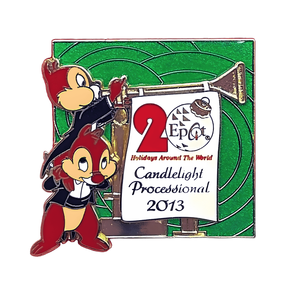 2013 — Chip and Dale with Trumpet Disney pin