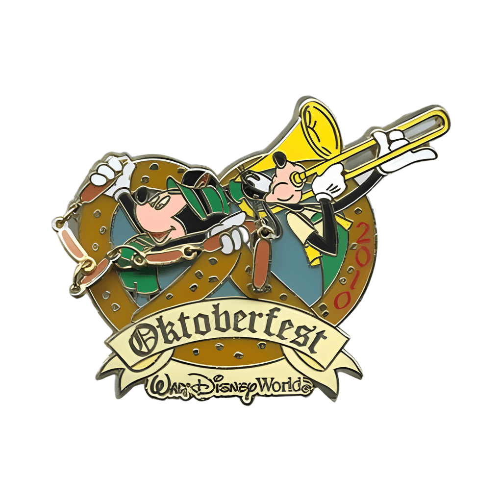 2010 - Mickey Mouse and Goofy in Pretzel Disney pin