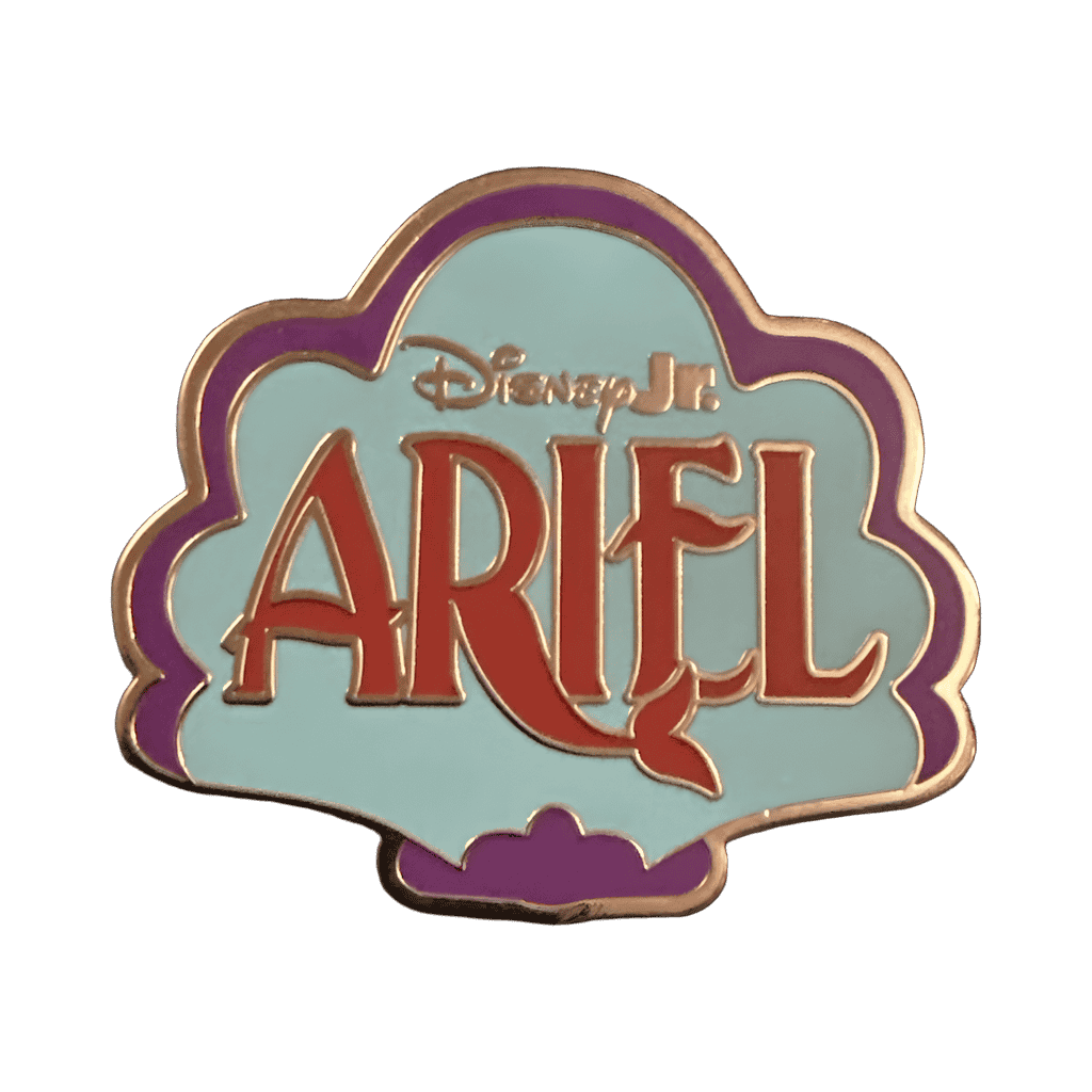 Disney Jr. Ariel Logo Disney pin