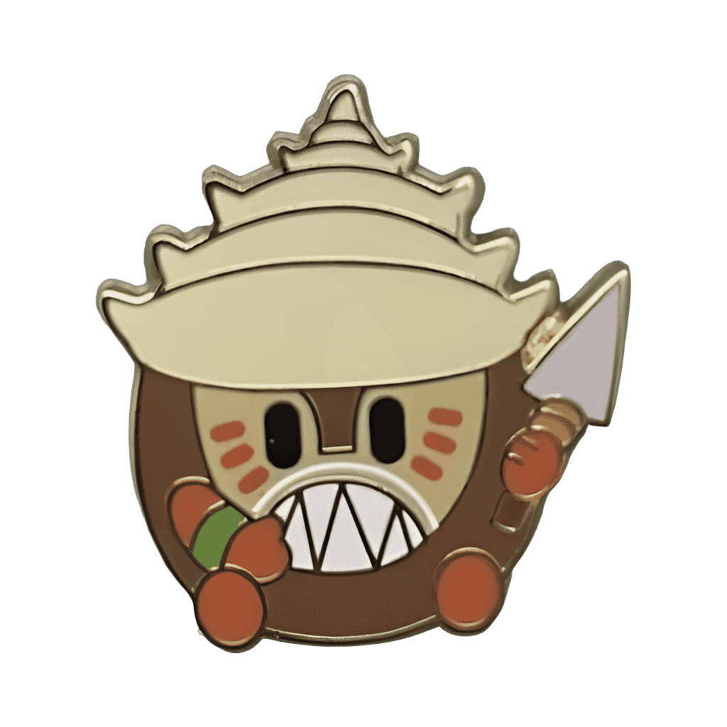 Kakamora Shell Head Disney pin