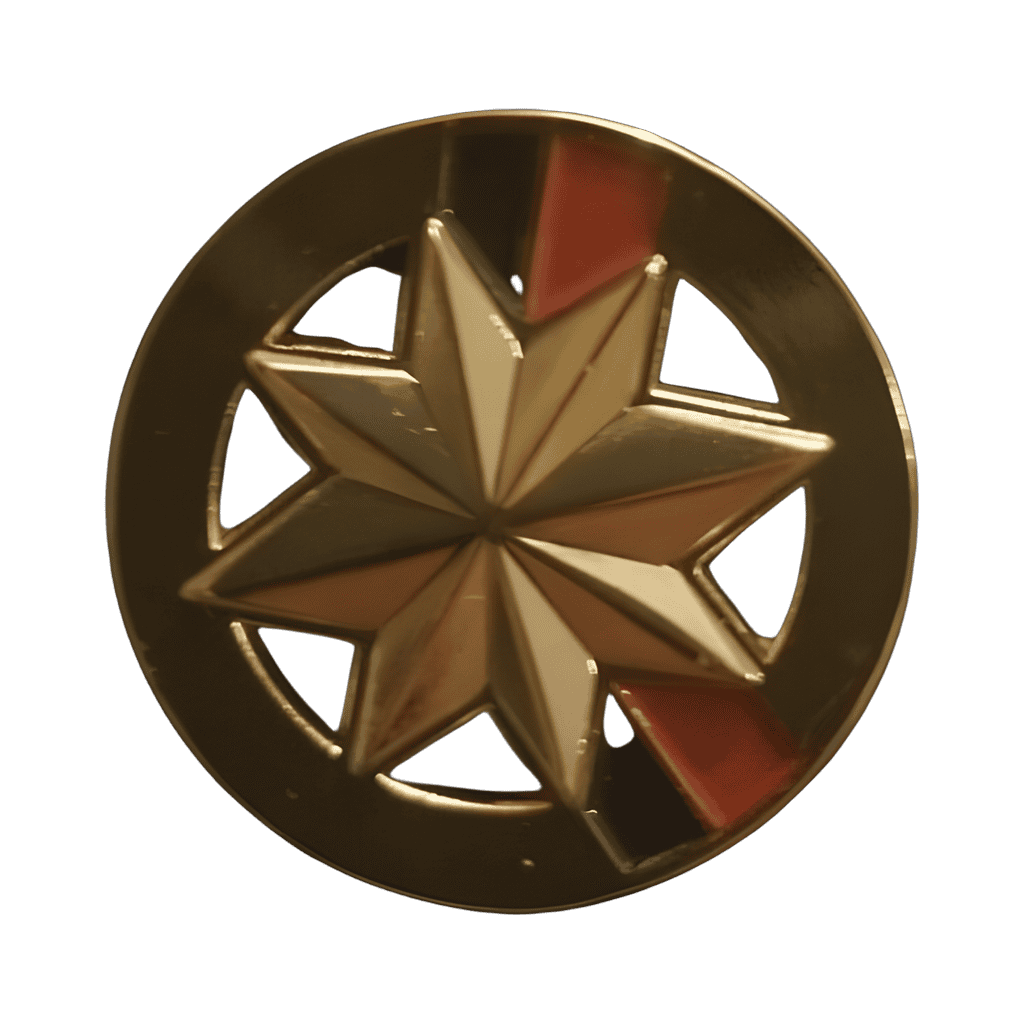 Captain Marvel Shield Pin Disney pin