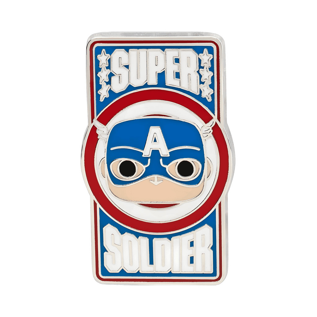 Super Soldier Disney pin