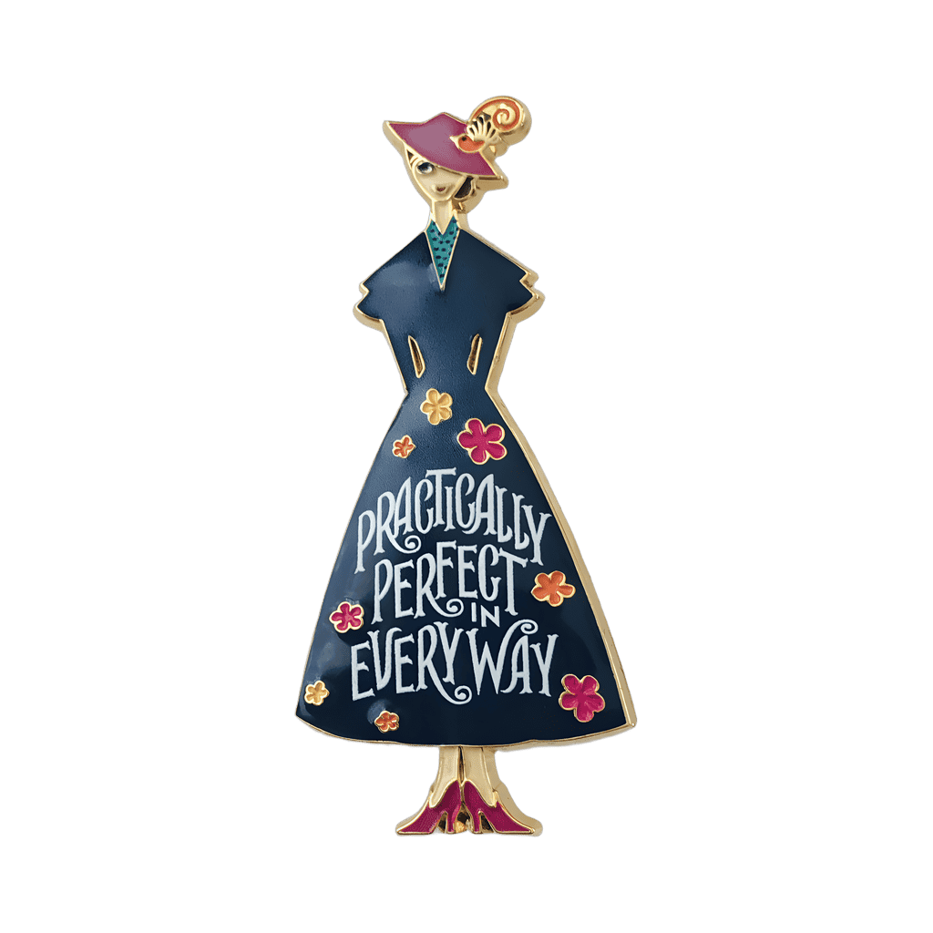 Practically Perfect in Every Way Soft Enamel Mary Disney pin