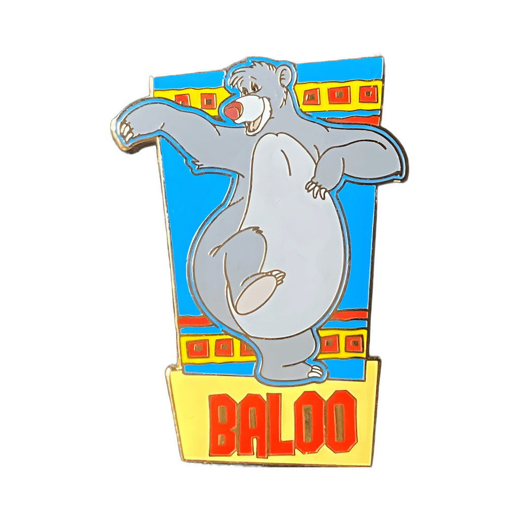 Baloo Disney pin