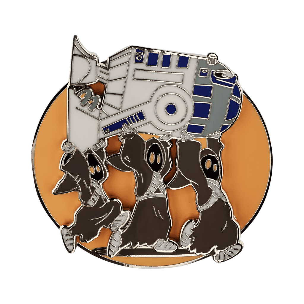 Jawas and R2-D2 Disney pin