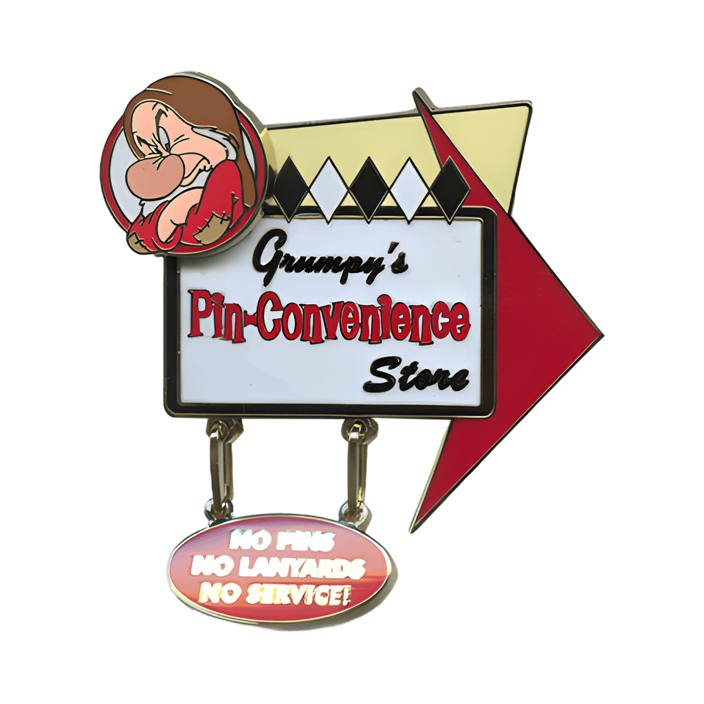 Grumpy's Pin-Convenience Store Disney pin