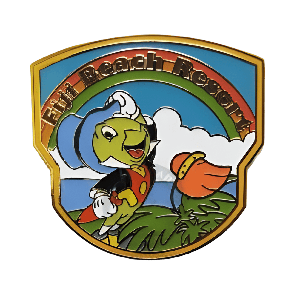 Jiminy Cricket at Fiji Beach Resort Disney pin