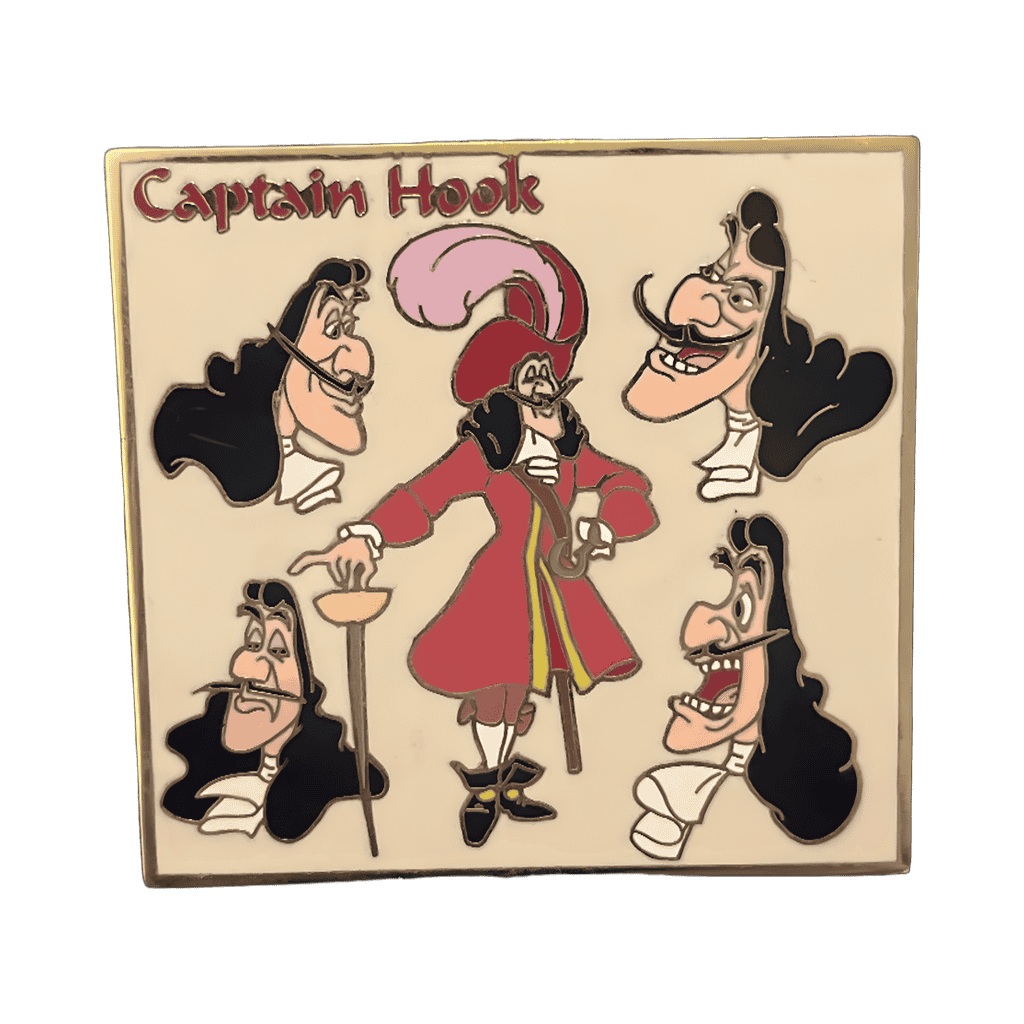 Captain Hook Disney pin