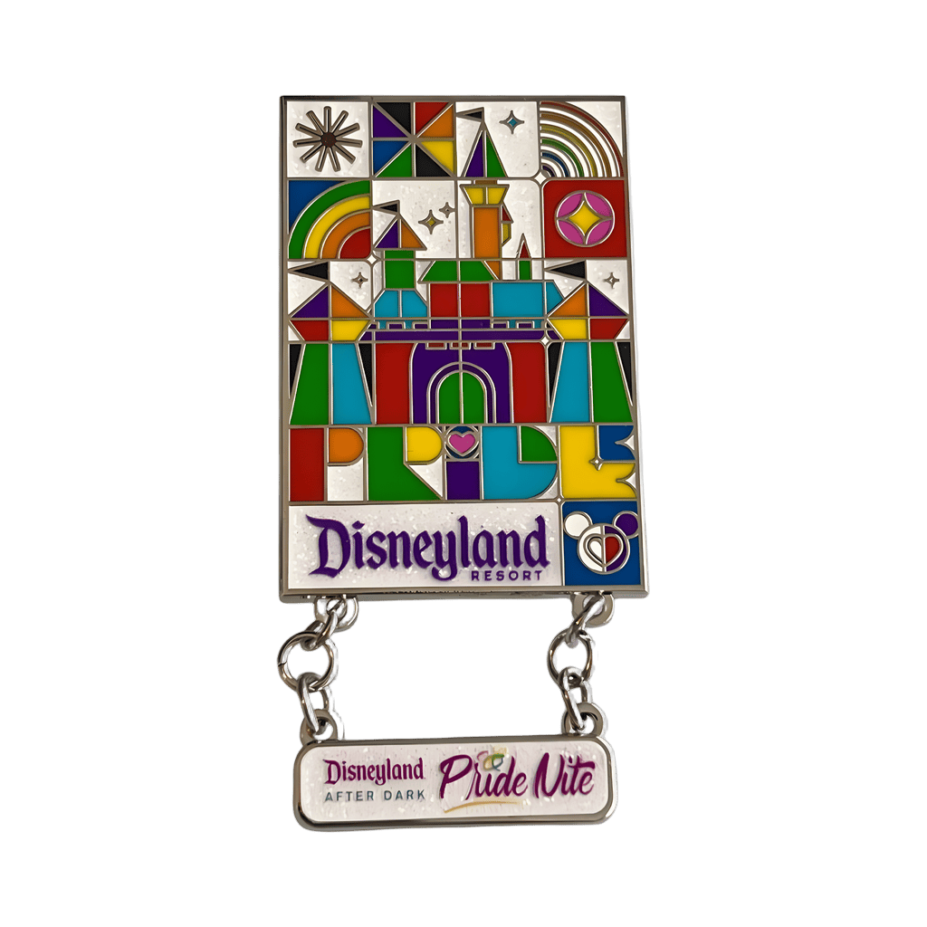 Pride Nite 2025 - Castle Mosaic Dangle Disney pin