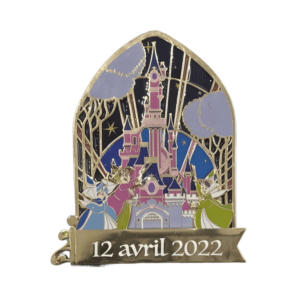 Good Fairies with Castle Jumbo Disney pin