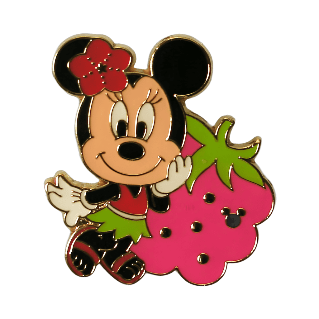 Minnie with Raspberry Disney pin