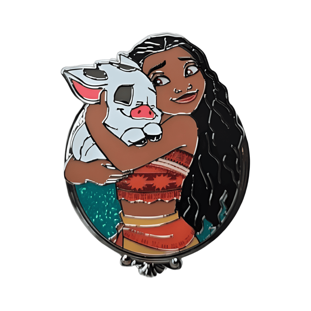 Moana with Pua Disney pin