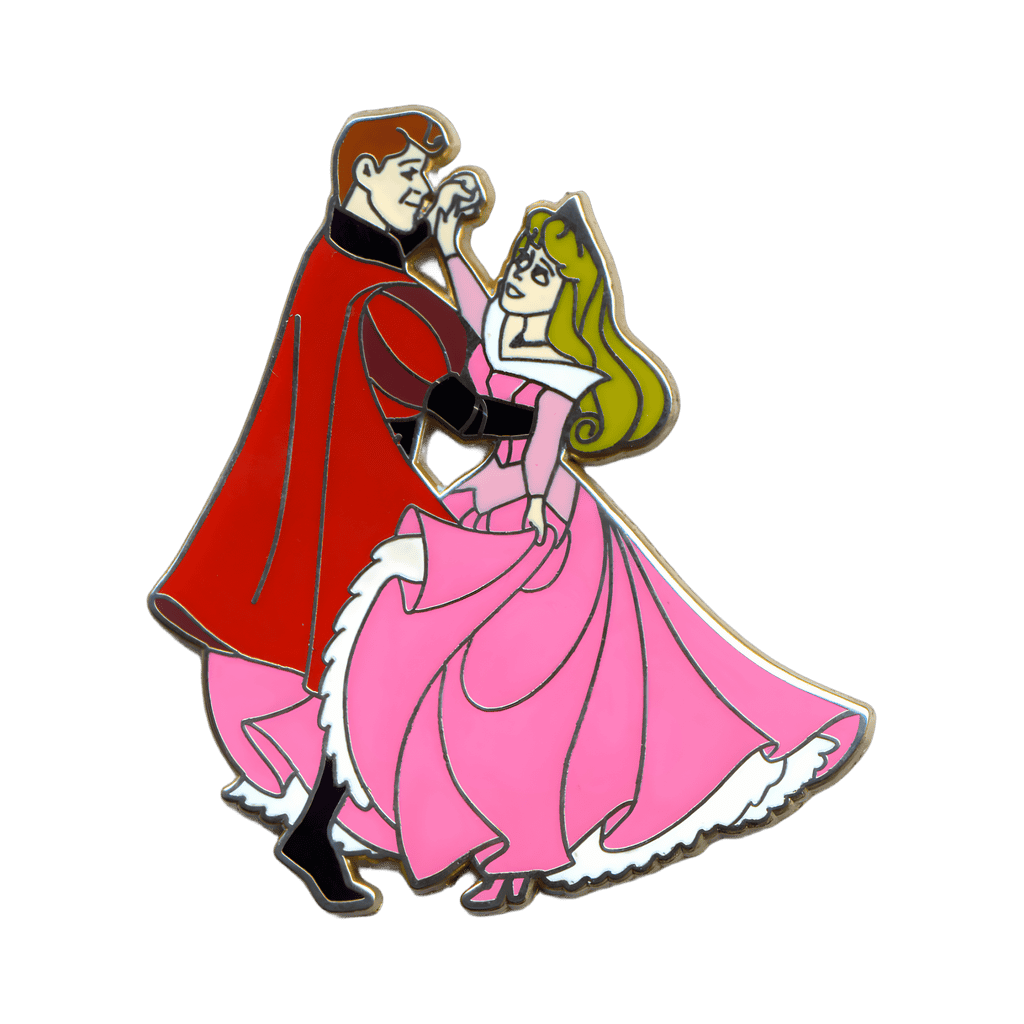 Princess Aurora & Prince Phillip Dancing Disney pin