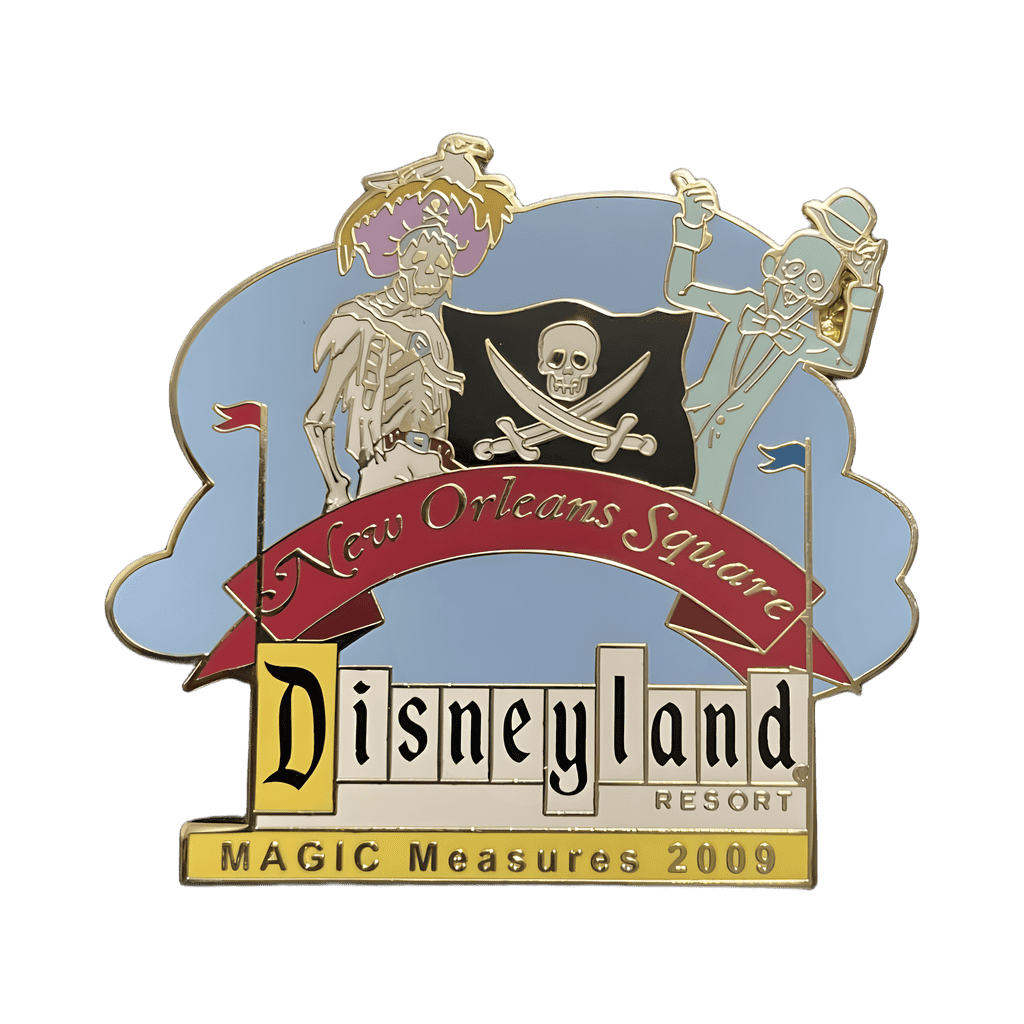 New Orleans Square Disneyland Magic Measures 2009 Disney pin