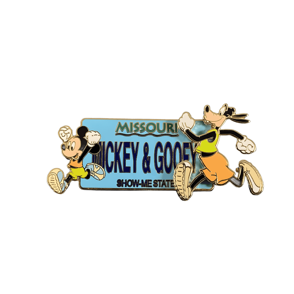 Missouri - Mickey & Goofy - Show-me State Disney pin
