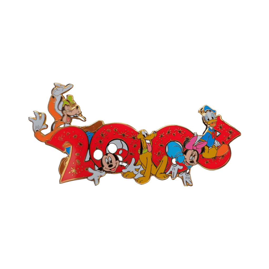 2003 New Years Fab 5 Disney pin