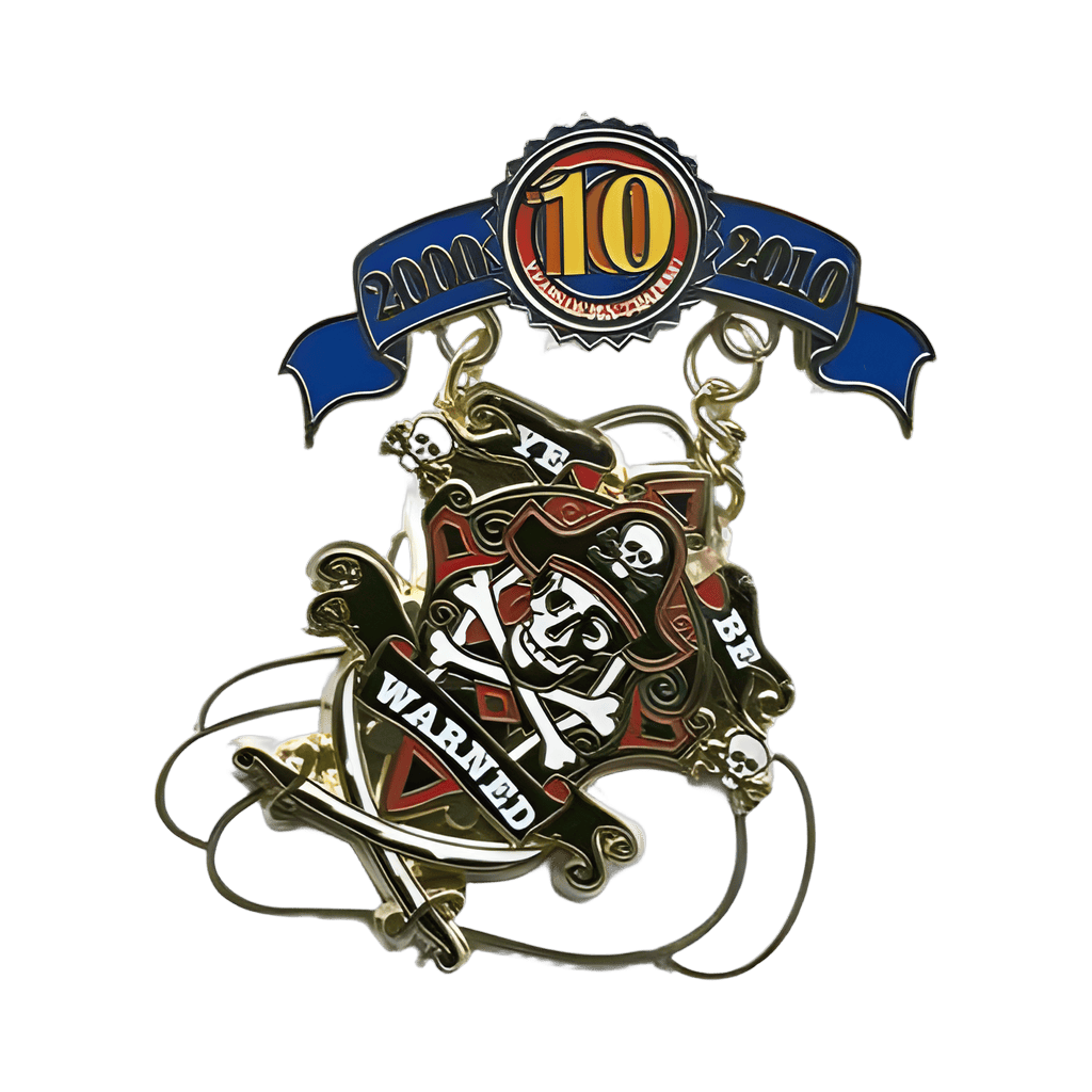 Ye Be Warned Disney pin