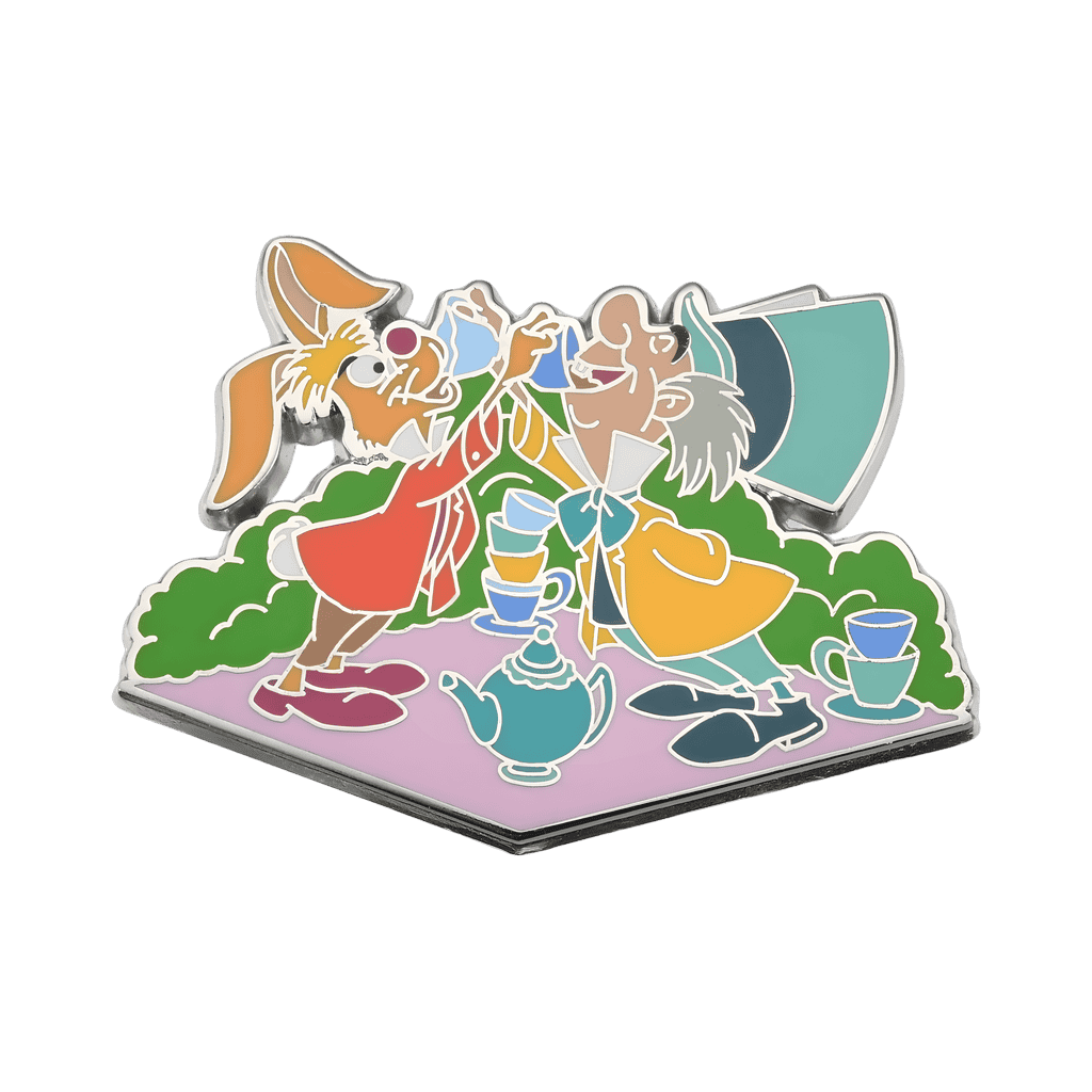 Mad Hatter and March Hare Disney pin