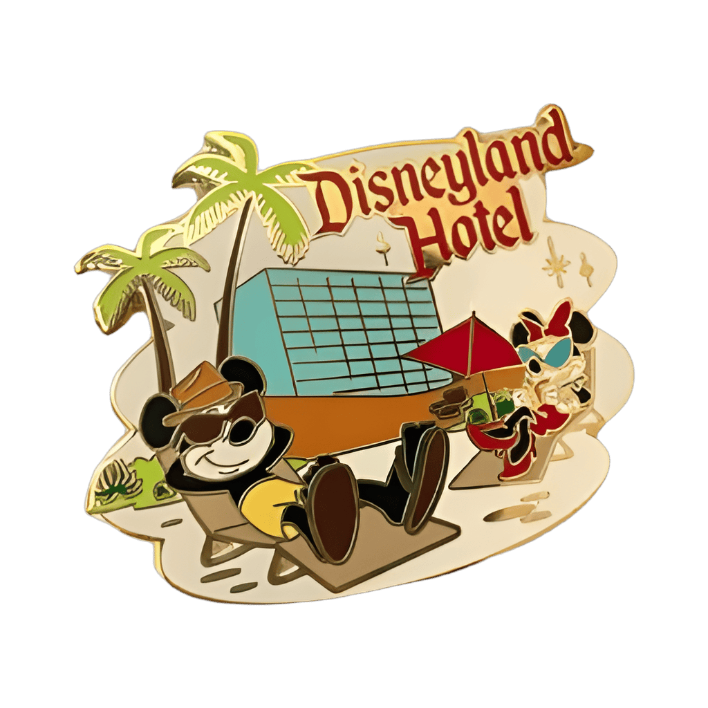 Mickey and Minnie Mouse Disney pin