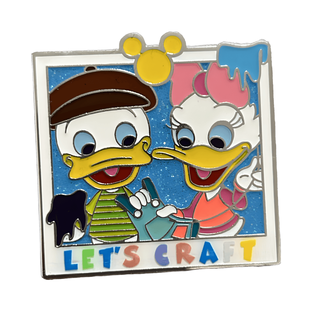 Donald and Daisy Yellow Disney pin