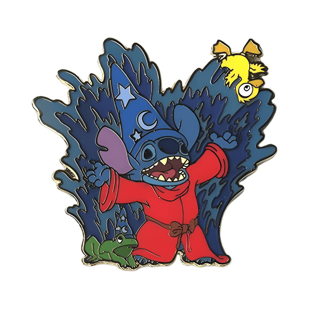 Sorcerer Stitch Disney pin