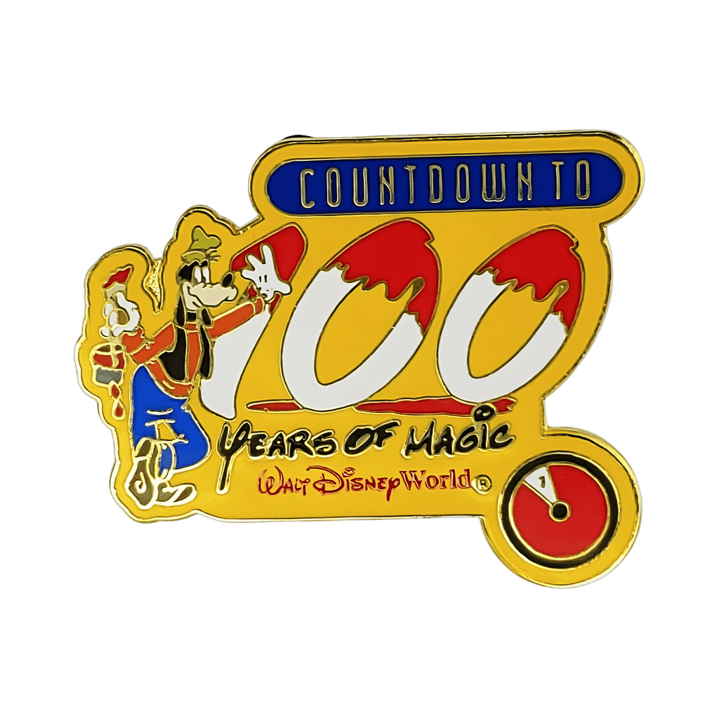 1 Week to Go - Goofy Painting Disney pin