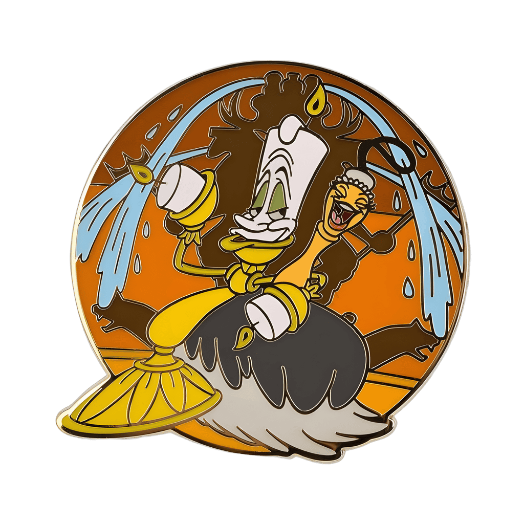 Lumiere & Fifi (Plumette) Disney pin