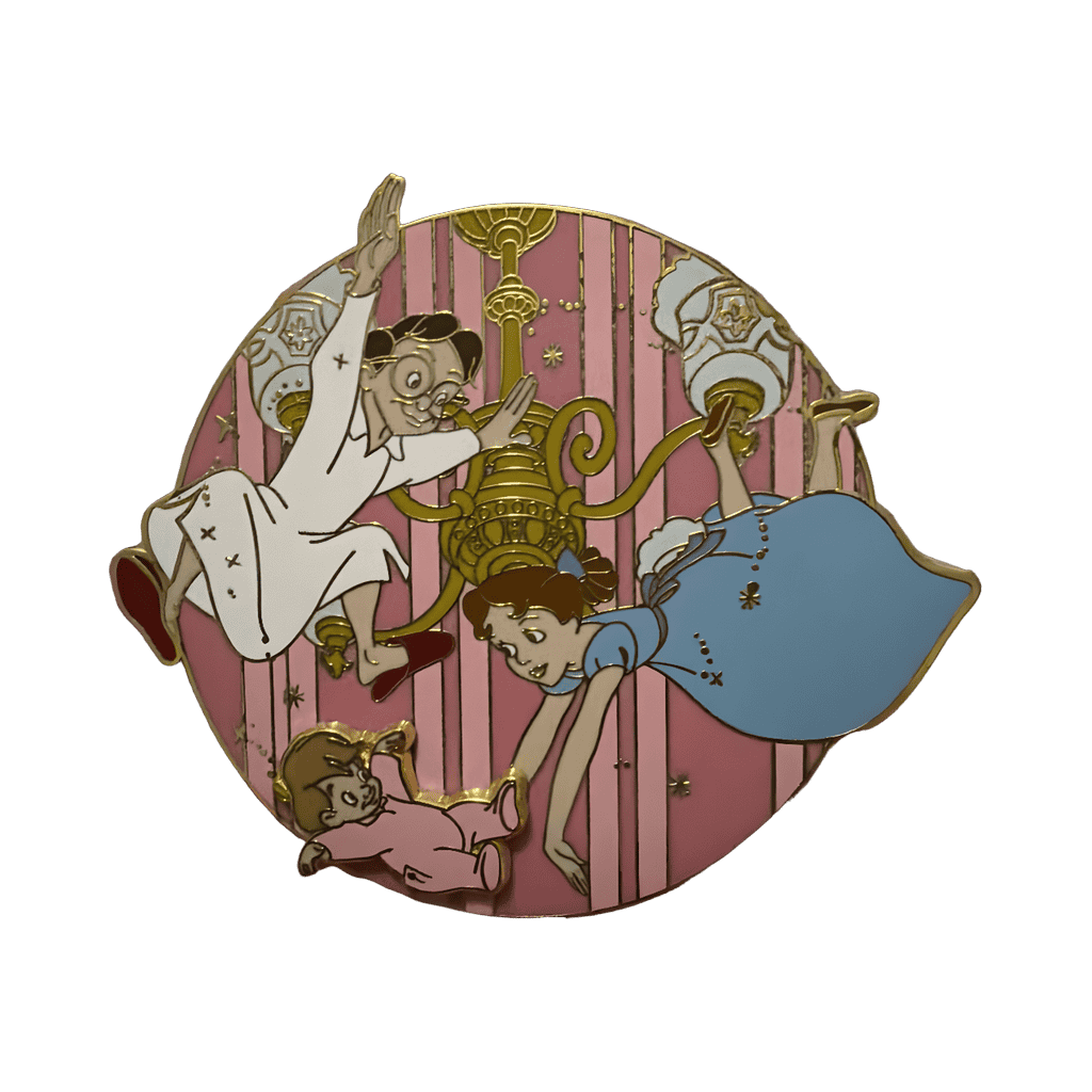 The darlings flying in room Disney pin