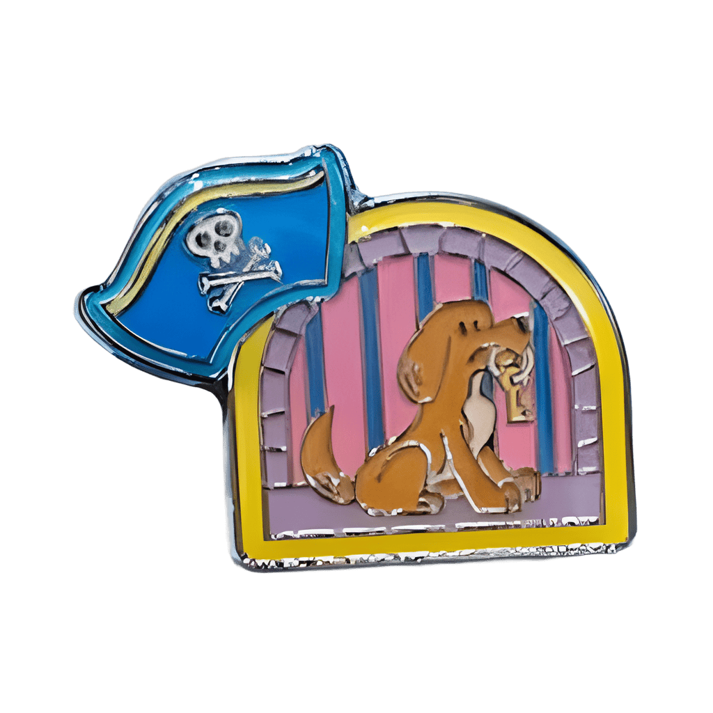 Pirates of the Caribbean - Dog with Key Disney pin