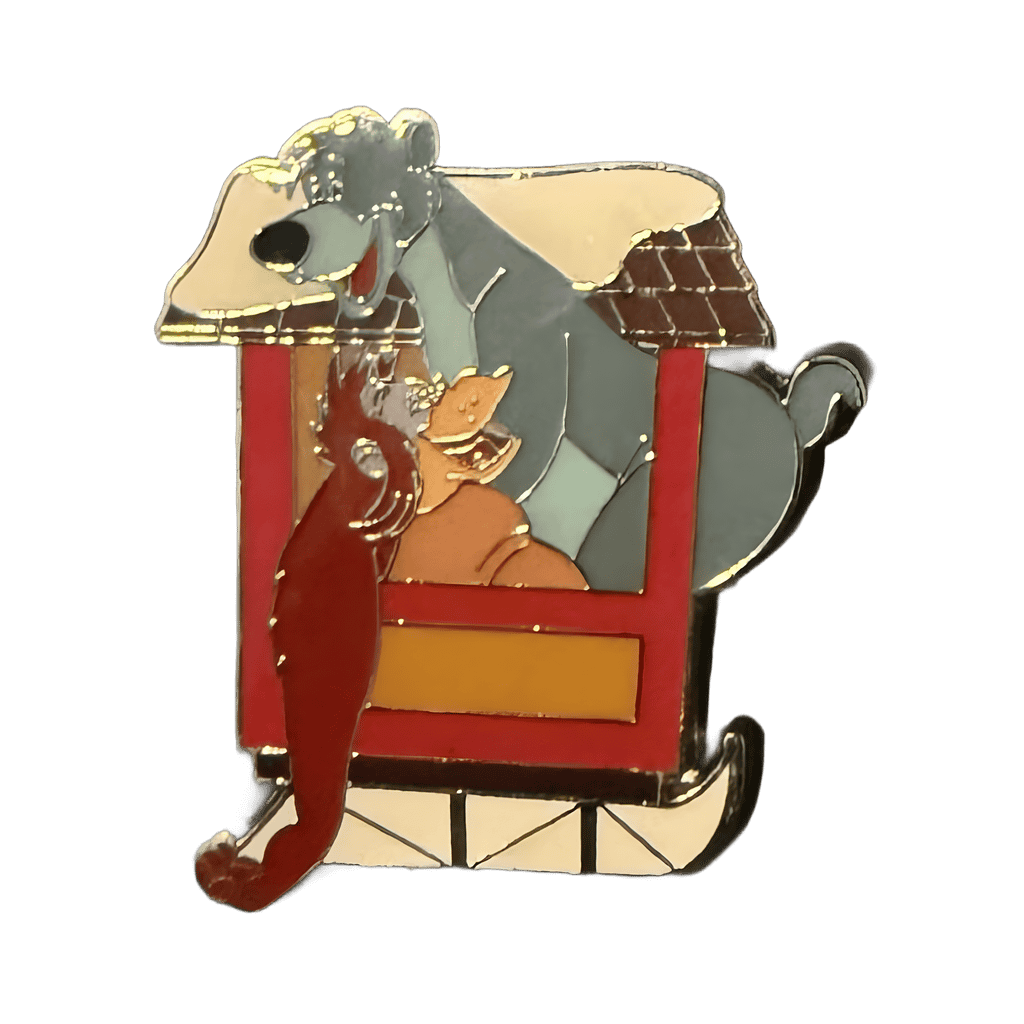 Baloo & King Louie Disney pin