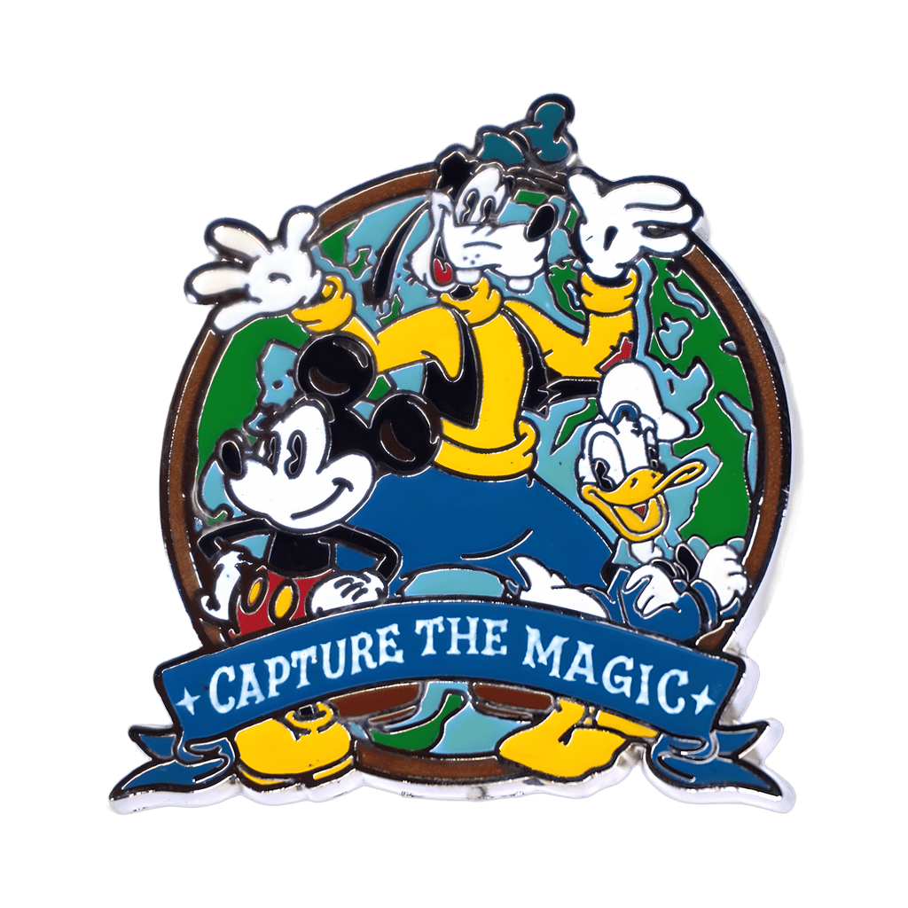 Fab 3 - Mickey, Donald and Goofy - Capture The Magic Disney pin