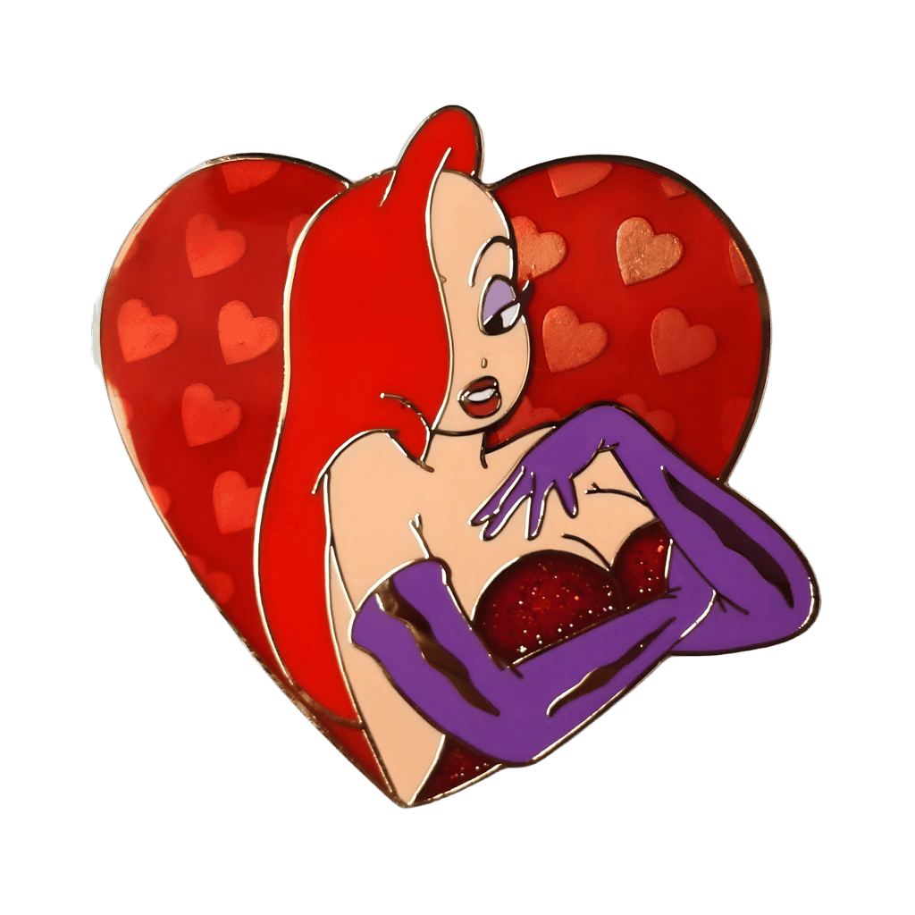 Close-up Disney pin