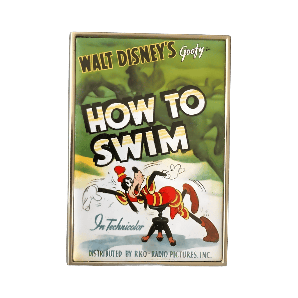 Goofy - How to Swim Disney pin