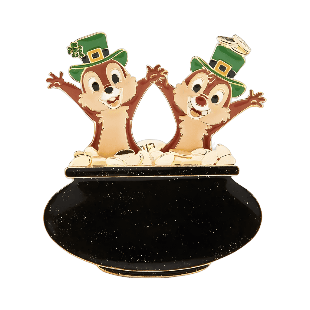 Chip 'n Dale Pot O' Gold Disney pin