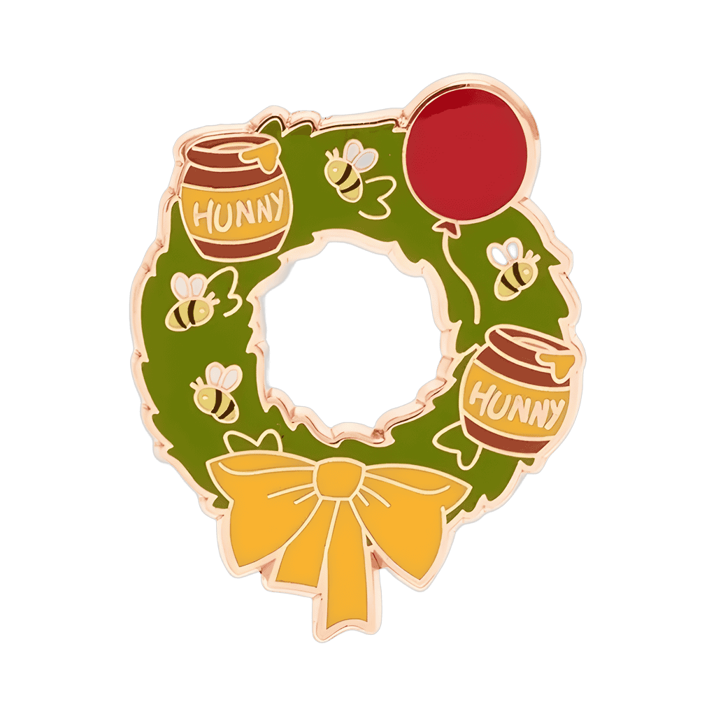 Winnie the Pooh Wreath Disney pin